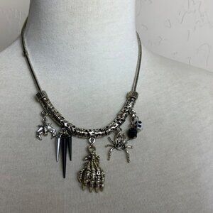 Handmade Gothic Halloween Gorgeous Snake Chain Necklace.